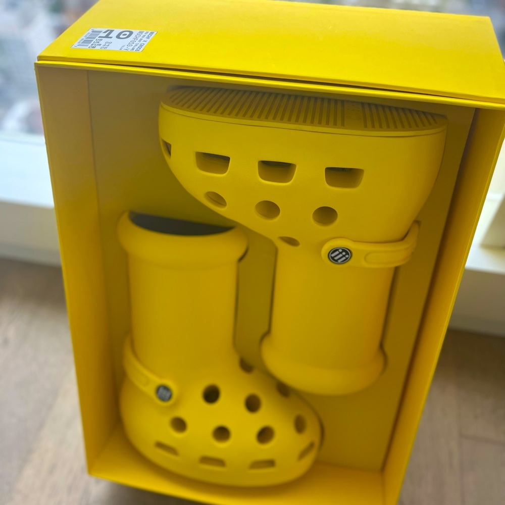 MSCHF X CROCS Big Red Boot (Yellow)